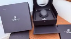 ⭐️正規品HUBLOT 新型BOX 完品 美品 ♪ - メルカリ