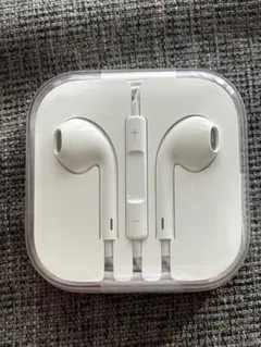 【新品未使用】Apple 純正 有線イヤホン ジャックタイプ　マイク付き