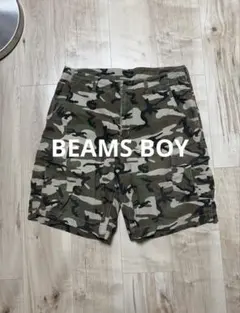 s*y様 BEAMS BOY カモ柄カーゴハーフパンツのサムネイル