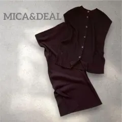 MICA&DEAL サマーニット フレンチスリーブ タイトスカート 2wayのサムネイル