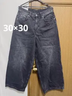 H&M SUPER BAGGY デニム ブラック
