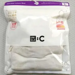 【Ｌサイズ】UNIQLO C 極暖ヒートテックカシミヤブレンドタートルネックT