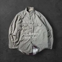 L.L.Bean 90s 旧タグ ハリケーンシャツ 裏チェック 古着 ジャケット