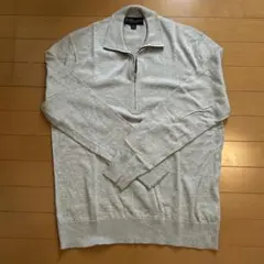 【新品未使用】Brooks Brothers ハーフジップ 薄手ニットMのサムネイル