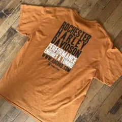 Harley-Davidson Tシャツ オレンジ