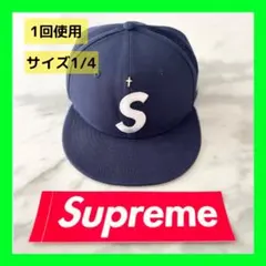⚠️1回使用品⚠️ シュプリーム　ベースボールキャップ　帽子　キャップ　ニューエラ