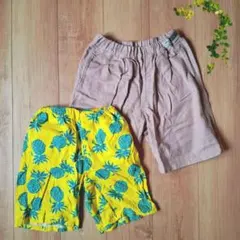 F.O.KIDS ハーフパンツ 2枚セット まとめ 売り 130cm 140cm