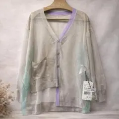 セール【新品タグ付き】RADIATE シアーカーディガン 38 　ヤマダヤ