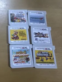 (動作確認済)3dsカセットまとめ売り 箱無し マリオカート 大乱闘 パズドラ