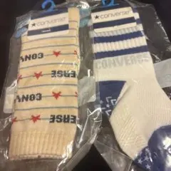 Converse キッズ靴下 2足セット