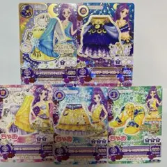 アイカツ カード 5枚セット　神崎美月　星座　ムーンカクタスワンショルダー