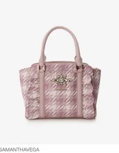 ♡*様 極美品✨SAMANTHAVEGAピンク ビジューハンドバッグ2wayサマ