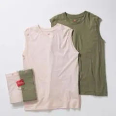 Hanes BIOTOP タンクトップ 2色セット M