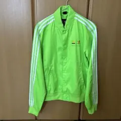 adidas Pharrell Williams ジャージ ネオングリーンカラーのサムネイル