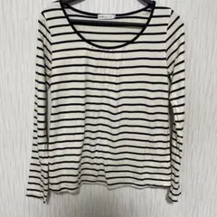 earth music&ecology ボーダーシャツ