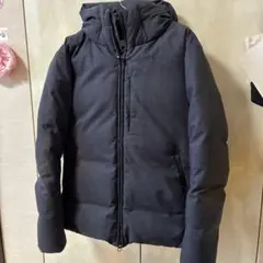 BEAUTY&YOUTH ダークグレー ダウンジャケット フード付き