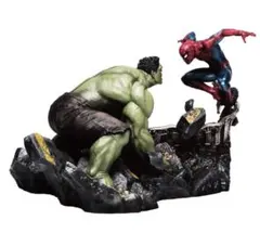 MARVEL スパイダーマン vs ハルク フィギュア　ラストワンショー MARVEL スパイダーマン vs ハルク フィギュア ラストワンショー - メルカリ