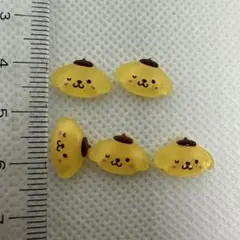 レモン型ネイルパーツ 5個セット