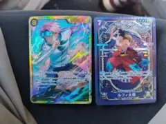 神速の拳 SP ルフィ太郎SR 、コビーSEC、SR3枚