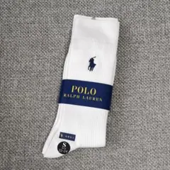 ラルフローレン　靴下　ホワイト　Sサイズ　22〜24cm　消臭加工