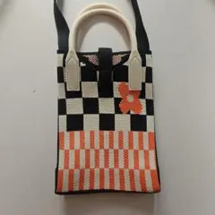 チェック柄ショルダーバッグ
