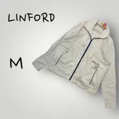 【LINFORD】フルジップジャンパー　麻混　羽織もの　春夏