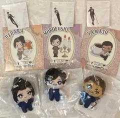 セガラッキーくじ　名探偵コナン カフェ　D賞 ぬい　大和敢助 諸伏高明 上原由衣