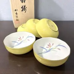 新品未使用 香蘭社 らん彩 花柄 小鉢揃 5客のサムネイル