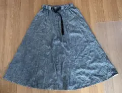niko and ... デニム風フレアスカート M