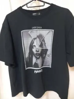☆♡レディーガガ★プリントTシャツ ブラックのサムネイル