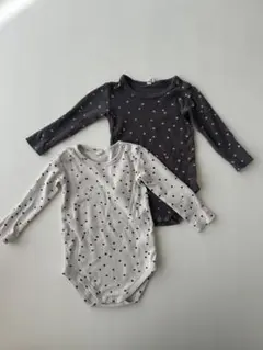 【QUINCY MAE】ロンパース 2枚セット