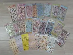 ぷっくりシール　立体シール　シール　25点セット