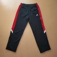 adidas 紺 赤 ジャージパンツ