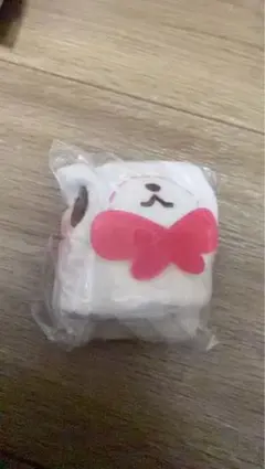 サンリオ　シュガーバニーズ　ふわふわ巾着2 しろうさ