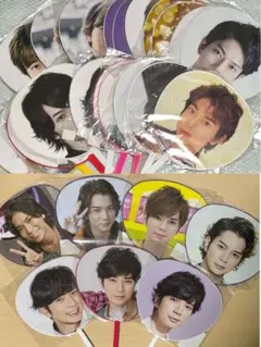 嵐　ARASHI 松本潤 うちわ ミニうちわ　まとめ売り 26枚セット
