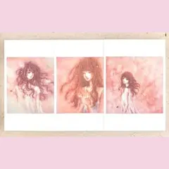 オリジナルポストカード〈桜〉3枚セット（手描きイラスト・絵画・水彩画のプリント）