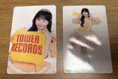CUTIE STREET 川本笑瑠 タワレコ トレカ コンプ