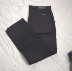 CALVIN KLEIN JEANS ブラック ストレートデニム W36 L32