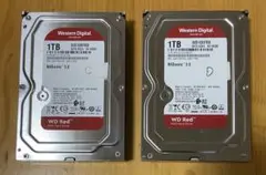 【2台セット】WD Red 1TB HDD