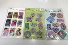 Disney ウォーターシール　3Dシール　まとめ売り　セリア　ディズニー