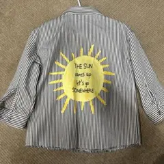 ZARA ストライプ柄長袖シャツ 新品