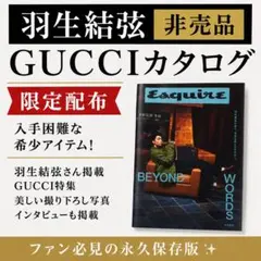 羽生結弦 GUCCI ブックレット 非売品 羽生結弦 GUCCI ブックレット 非売品 - メルカリ