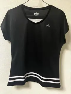prince ブラック Vネック Tシャツ L