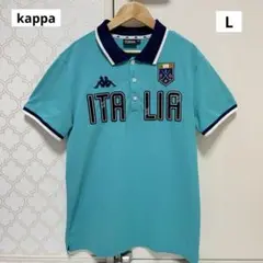 【 美品 】Kappa カッパ ゴルフ 半袖ポロシャツ メンズ L 刺繍ロゴ