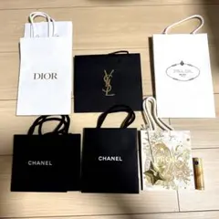 ショッピングバック　ショッパーまとめ　コスメ　CHANEL/PRADA/DIOR