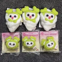 TWICE LOVELYS ぬいぐるみ おくるみマスコット 5種セット - メルカリ