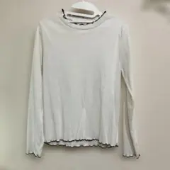 OLIVE des OLIVE リブ長袖カットソー メロウ加工