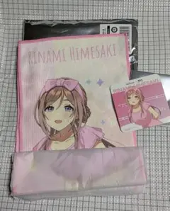 学園アイドルマスター 姫崎莉波 極楽湯 プラスセットタオル コースター