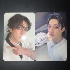 スキズ バンチャン トレカ KARMA 封入 両面 通常盤 2枚セット ②