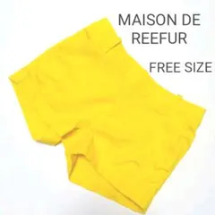【美品】 メゾン ド リーファー イエロー ショートパンツ フリーサイズ 古着のサムネイル